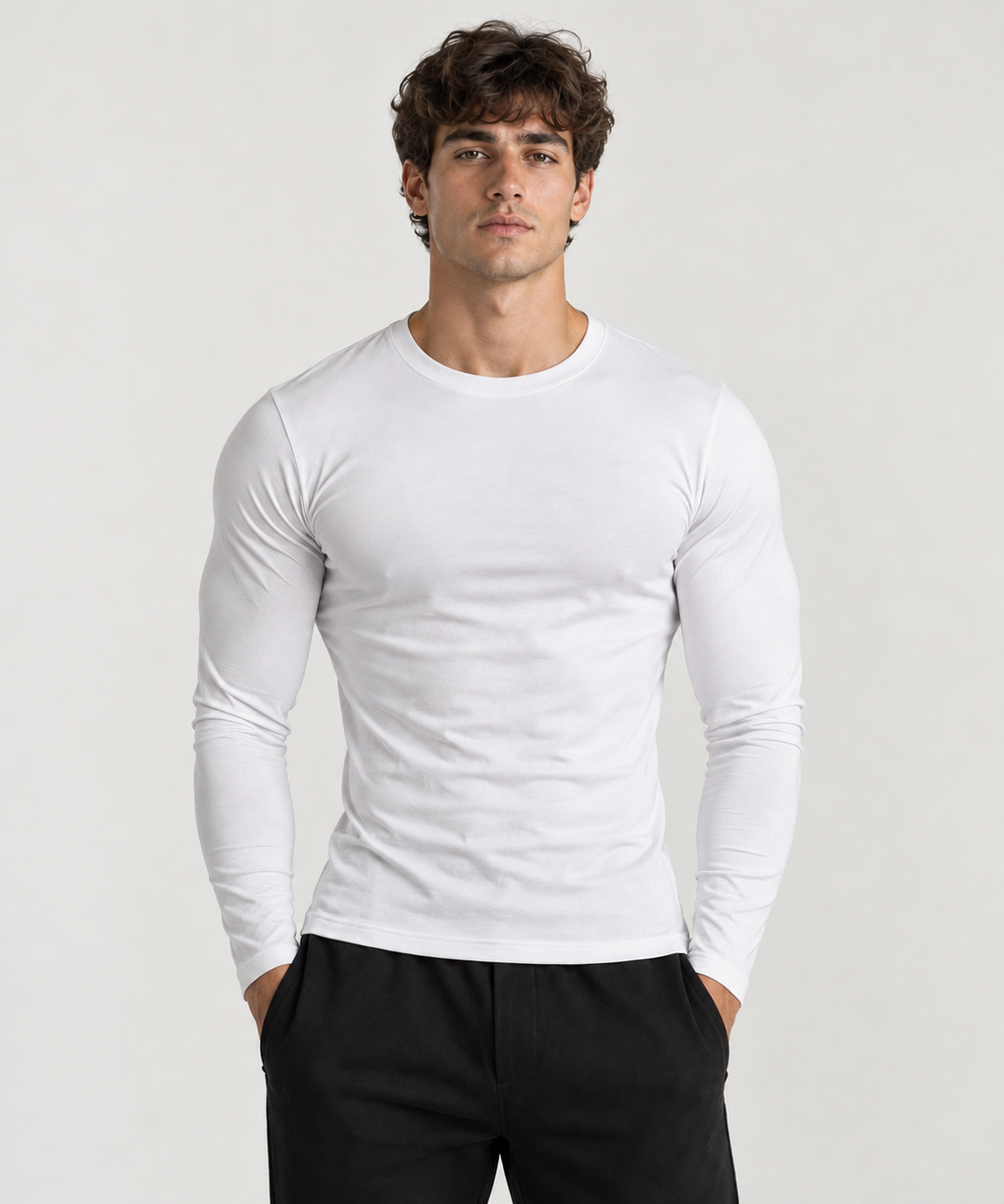 Rue™ Muscle Fit Long-sleeve